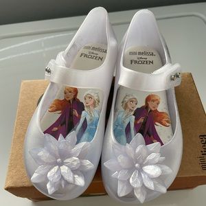 Mini Melissa frozen sandals